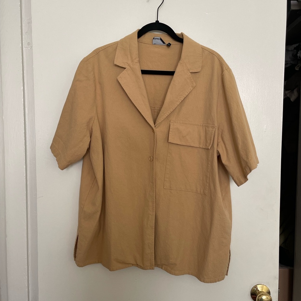 ASOS design oversized short sleeve camp shirt - Picture 3 of 5